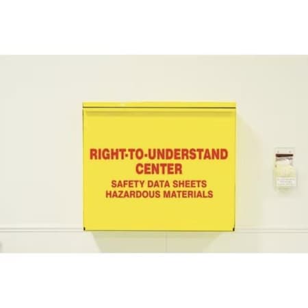 Accuform SDS STORAGE CABINET RIGHTTOUNDERS ZRS358 ZRS358